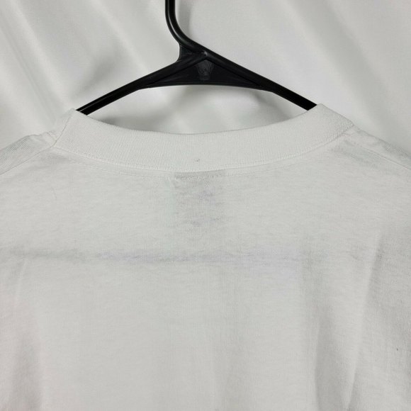 Vintage 90s Youth S M L Cal Cru Stars Stripes Single Stitched Sleeve T Shirt USA - Picture 4 of 10